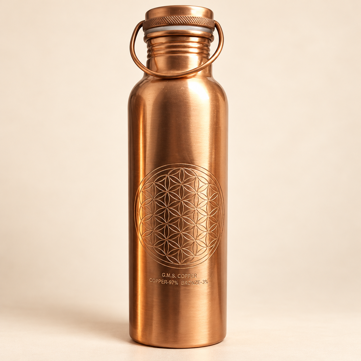 Botella de Cobre para Agua